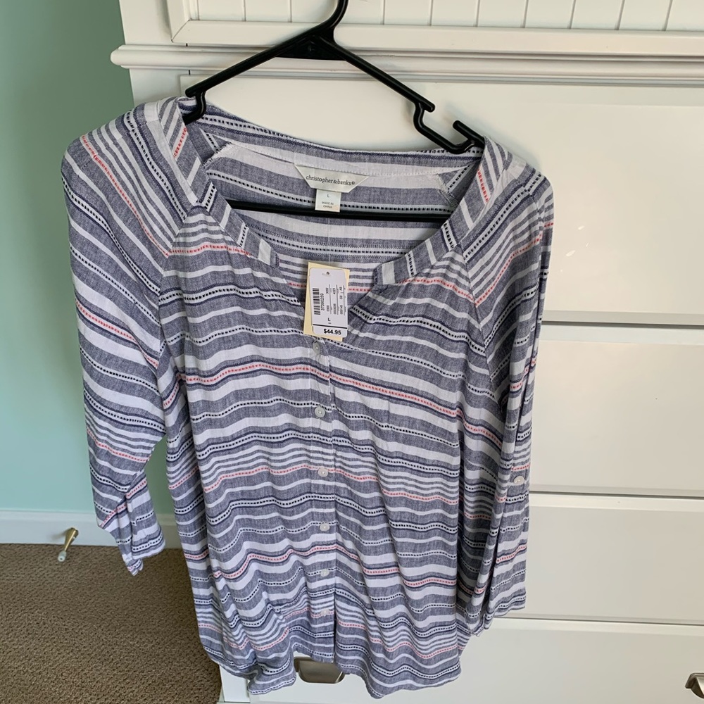 NWT Christopher & Banks top